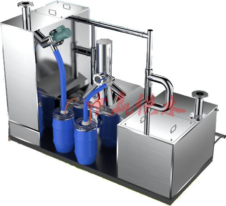 餐飲油水分離器,一體化隔油提升設備